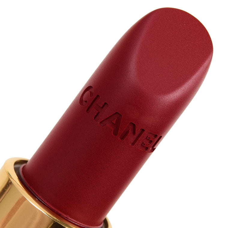CHANEL ROUGE ALLURE VELVET TESTER LIPSTICK WITH PLASTIC CAP