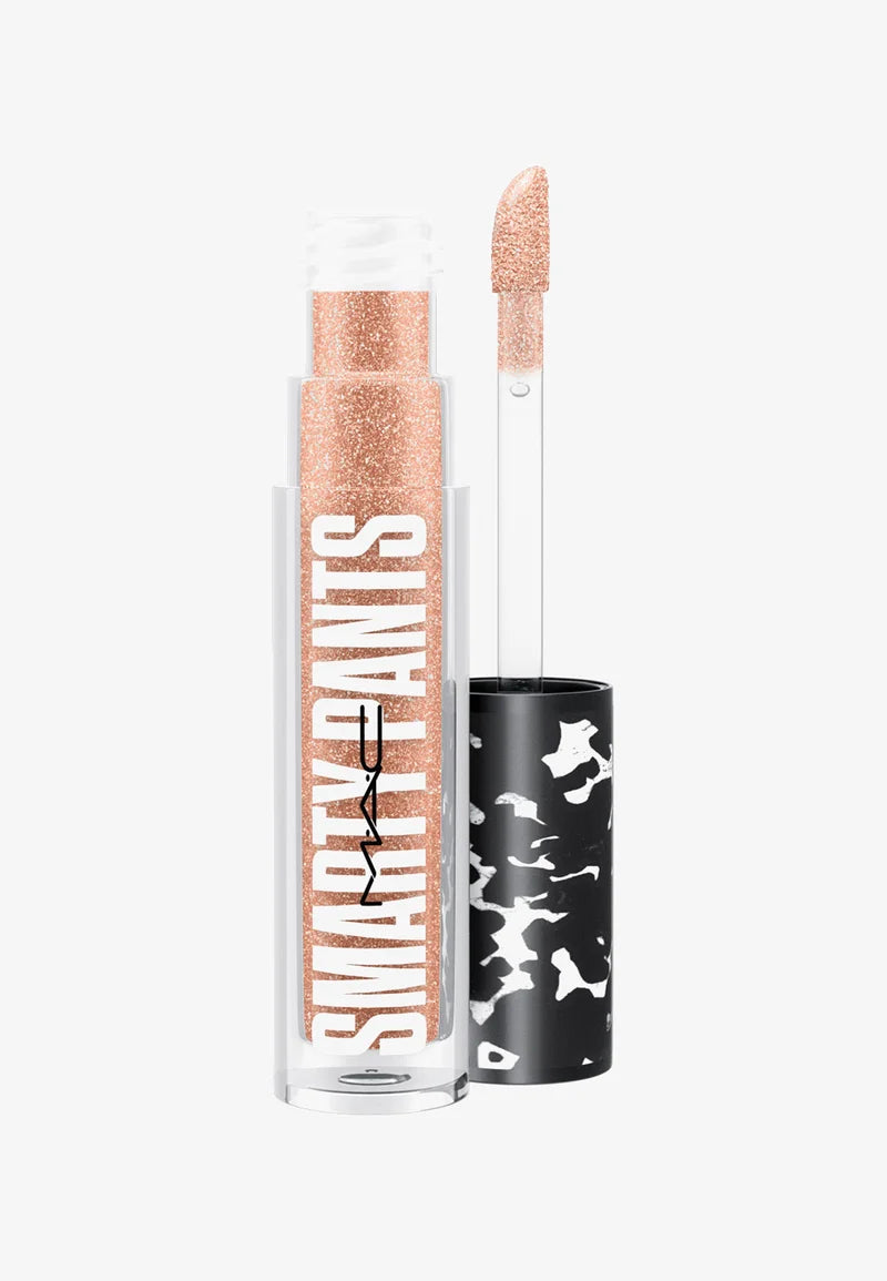 MAC SMARTY PANTS LIPGLASS I AM TOO SMART TESTER