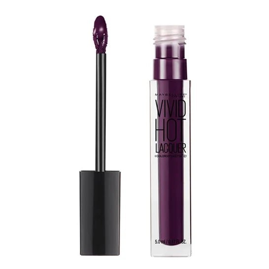 Maybelline Rossetto Liquido Vivid Hot Lacquer Tester - Profumo Web