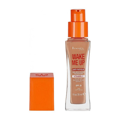 Fondotinta Rimmel Wake Me Up Vitamin C 200 Soft Beige 30ml - Profumo Web