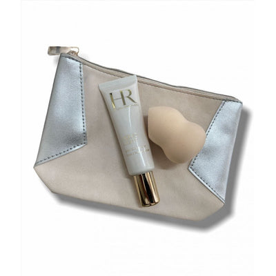 Pochette Hr Beige E Grigia + Illuminante Liquid Light Con Beauty Blender - Profumo Web